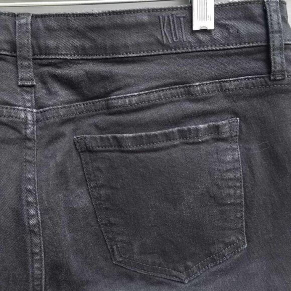 Kut from the Kloth Black Dakota Ankle Skinny Jeans size 10 - Picture 7 of 13